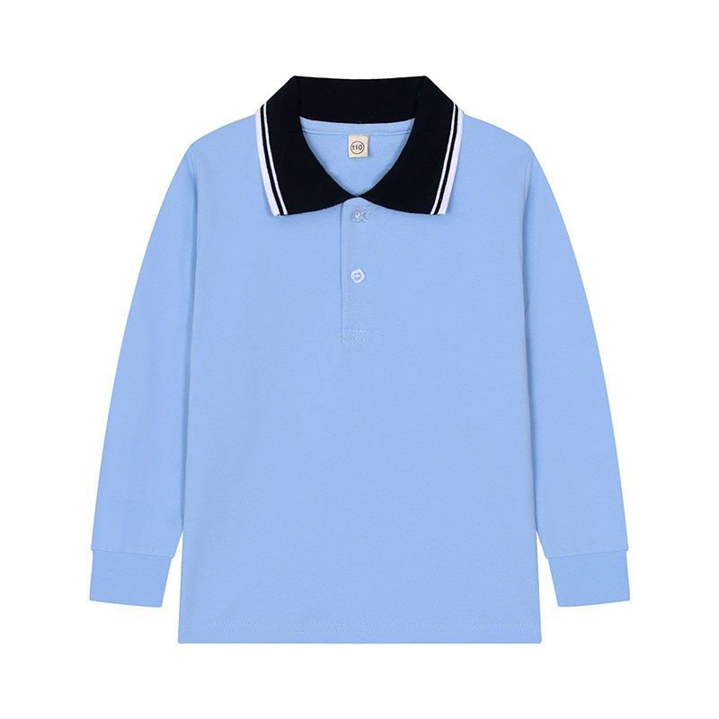 儿童校服Polo衫长袖纯棉小学生校服班服男女童翻领春秋白色打底衫,童装/婴儿装/亲子装,儿童POLO衫,淘宝优惠券,粉丝福利购,淘宝优惠卷