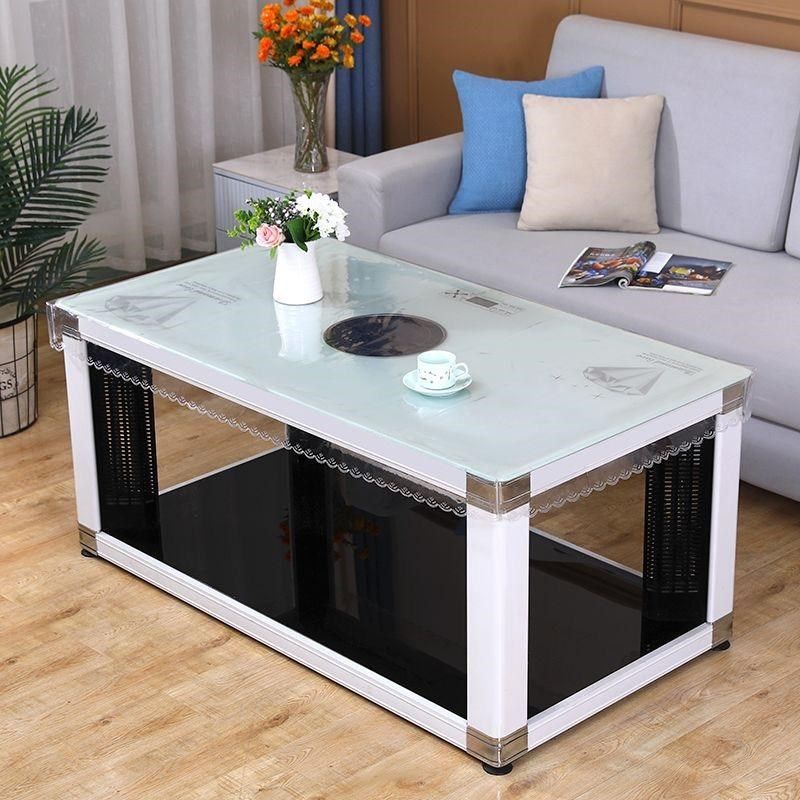 新款透明桌布餐桌防水防油烤火罩皮罩长方形电暖炉茶几取暖桌面垫,居家布艺,烤火罩,淘宝优惠券,粉丝福利购,淘宝优惠卷