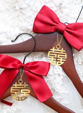 婚房布置喜字挂件小金属结婚立体创意饰品装饰家具婚庆用品大全