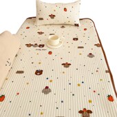 婴儿纯棉床单拼接床全棉床盖新生儿小床笠幼儿园小床床罩儿童床垫