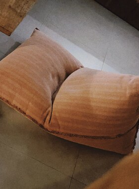 可水洗民宿榻榻米飘窗中古野奢侘寂松弛治愈懒人沙发布袋豆袋豆包