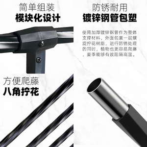 园之助拱门花架阳台爬藤架铁线莲架子花园月季支架装饰欧月