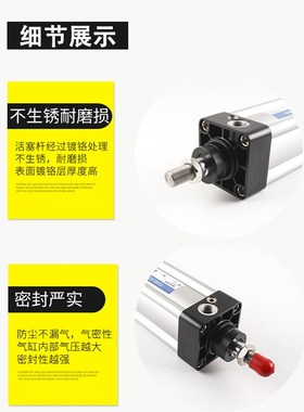 气力可标准气缸DN40/50/63/80/100*50*75*100*125*150*200*300-TC
