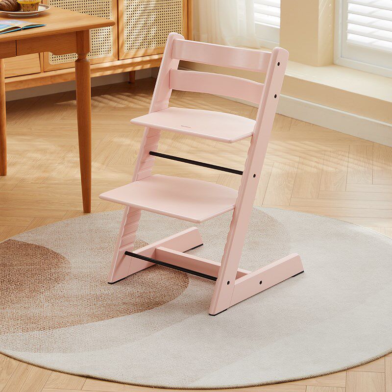 nanx南希儿童餐椅实木可升降多功能坐椅可调节餐桌椅子宝宝成长椅