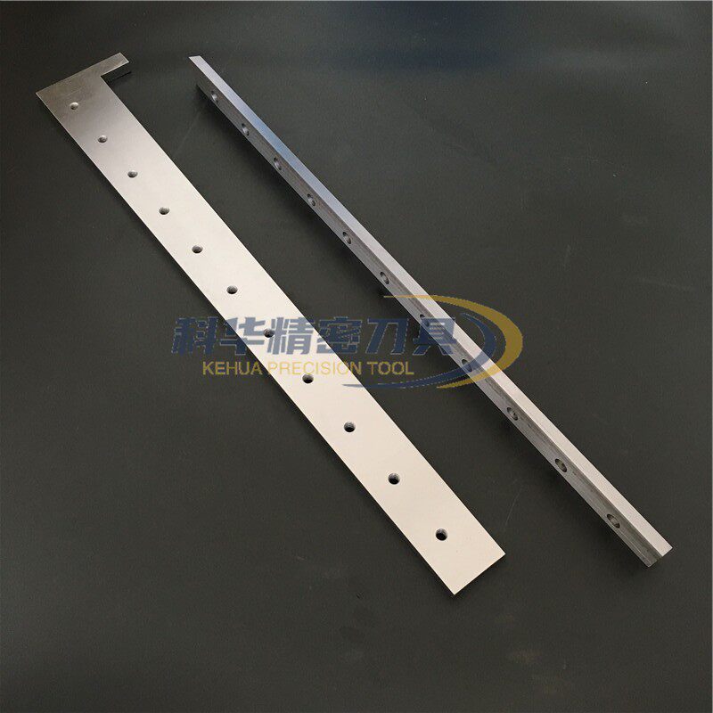 制袋机刀片 镶钢刀镶锋钢高速钢切刀 横切刀套袋机切袋切膜冷切刀