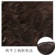 假发片女头顶卷发接发片增发量蓬松接长垫发根高颅顶羊毛小卷真发