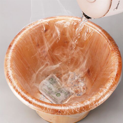 优袋一次性泡脚袋足疗袋65*55足浴袋加厚浴足袋木桶袋塑料洗脚袋