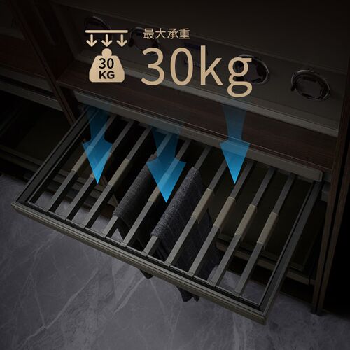 衣柜推拉缓冲阻尼西裤架首饰盒多宝阁皮革拉篮储物框抽屉式内衣抽