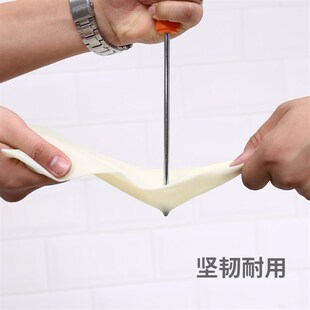 无味耐用型丁腈洗碗手套女清洁家务洗衣服胶皮防水丁晴隔热加绒