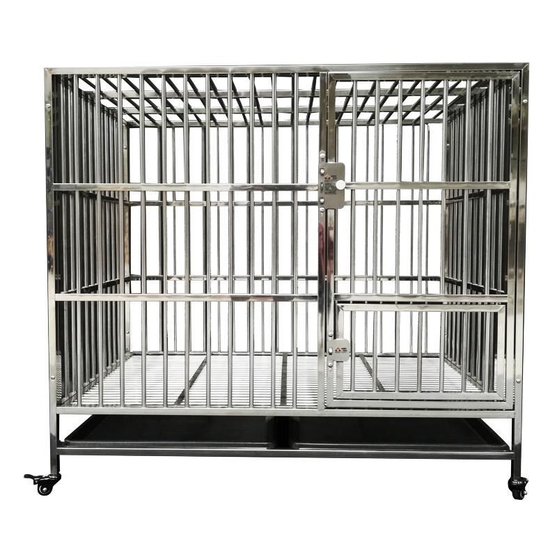 不锈钢狗笼小中大型猛犬宠物狗狗笼子带厕所分离室外户外定制狗窝,宠物/宠物食品及用品,狗笼子,淘宝优惠券,粉丝福利购,淘宝优惠卷