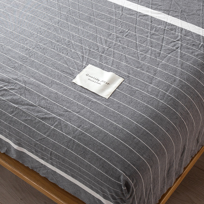 A类床笠单件水洗棉床罩纯棉加高保护罩防滑儿童乳胶床垫套定订制a