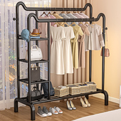 晾衣架落地卧室简易挂衣架阳台晒衣服被子凉衣架子家用衣帽架神器