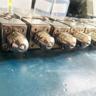 供应热胶机配件 迷你盒机用热 热熔体胶出胶阀熔与出胶块模 糊XBS