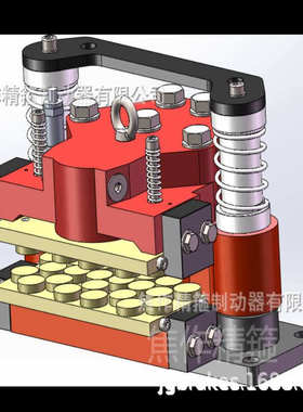 风电主轴制动器高速刹车卡钳FSDC-20铜基摩擦片全国维保