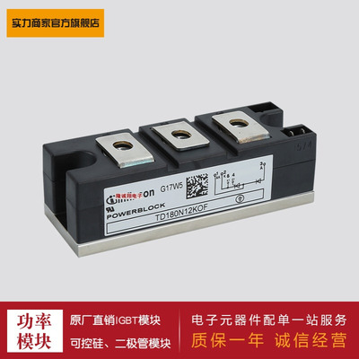 供应 功率可控硅模块TD180N12KOF TD180N14KOF TD180N16KOF