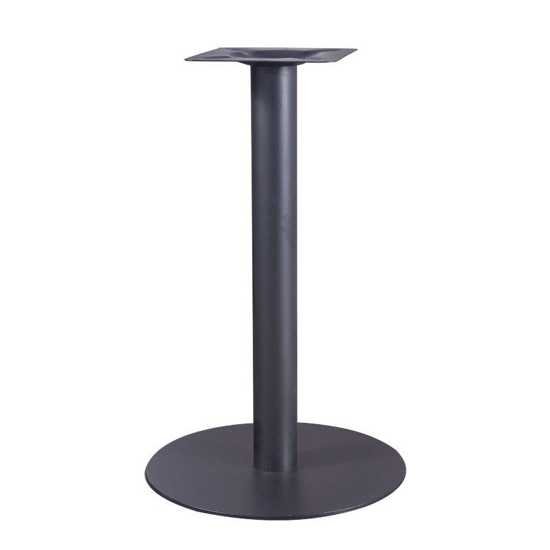 铁艺园桌腿岩板大理石桌脚餐桌支架不锈钢桌架茶几底座吧台支撑柱