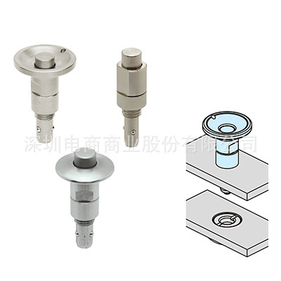 日本IMAO今尾转拇指型锁紧器(强力型收销式)QCTHSA0834-20货期快