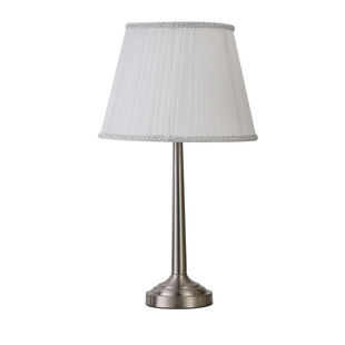 北欧设计师卧室台灯铁艺布罩简约现代酒店书桌阅读创意装 饰台灯