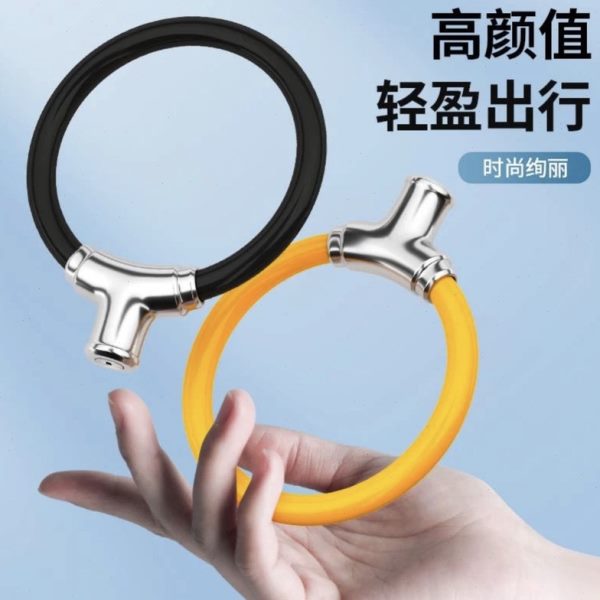 钥匙圈锁山地公路自行车锁防盗便携锁头电动车链条钢缆锁单车配件