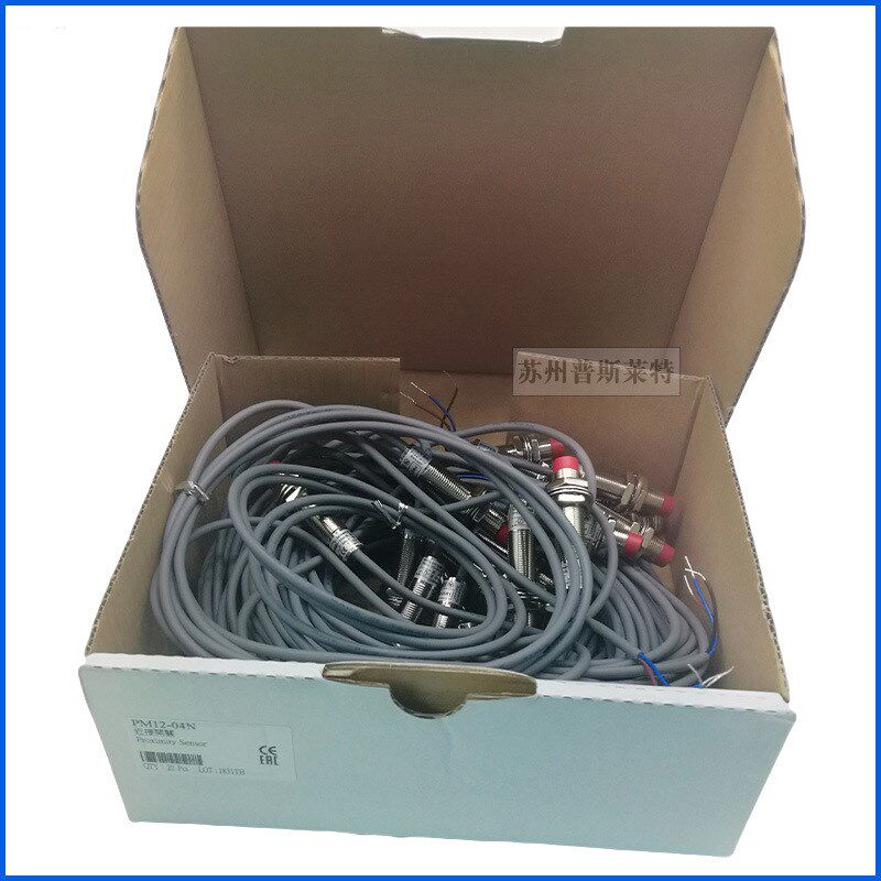 FOTEK台湾阳明4mm金属感应接近开关PM12-04N三线NPN常开M12圆柱形