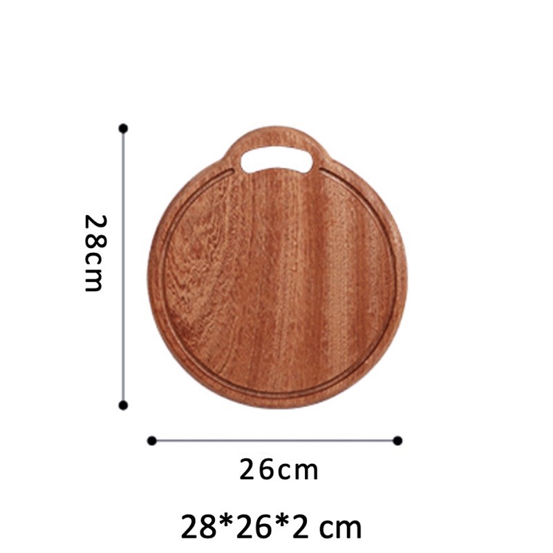 【好货严选】乌檀木切菜砧板实木切菜板家用切水果板面包板案板