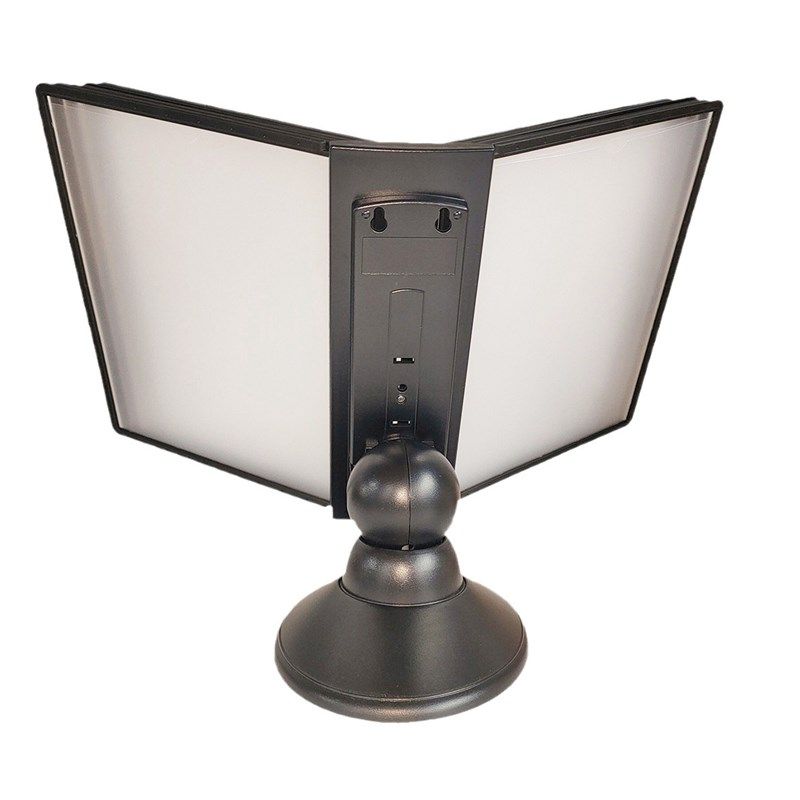 翻页文件管理架a4活页文件夹办公资料展示架桌面旋转文件架收纳架