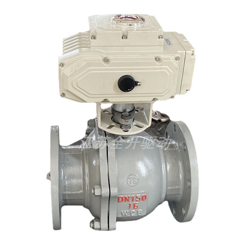 电压AC220V 电动球阀Q941F-16P不锈钢浮动开关型球阀DN125 1.6MPa