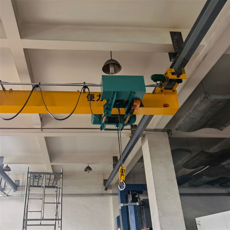 上海1吨悬挂行车 LX型1T电动悬挂式起重机 车间吊顶挂式2吨行吊机