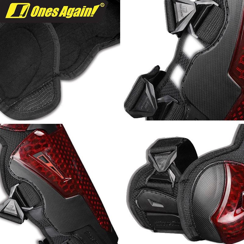 OnesAgain!摩托车骑行护具机车男四季防摔防风护膝护肘全套护腿