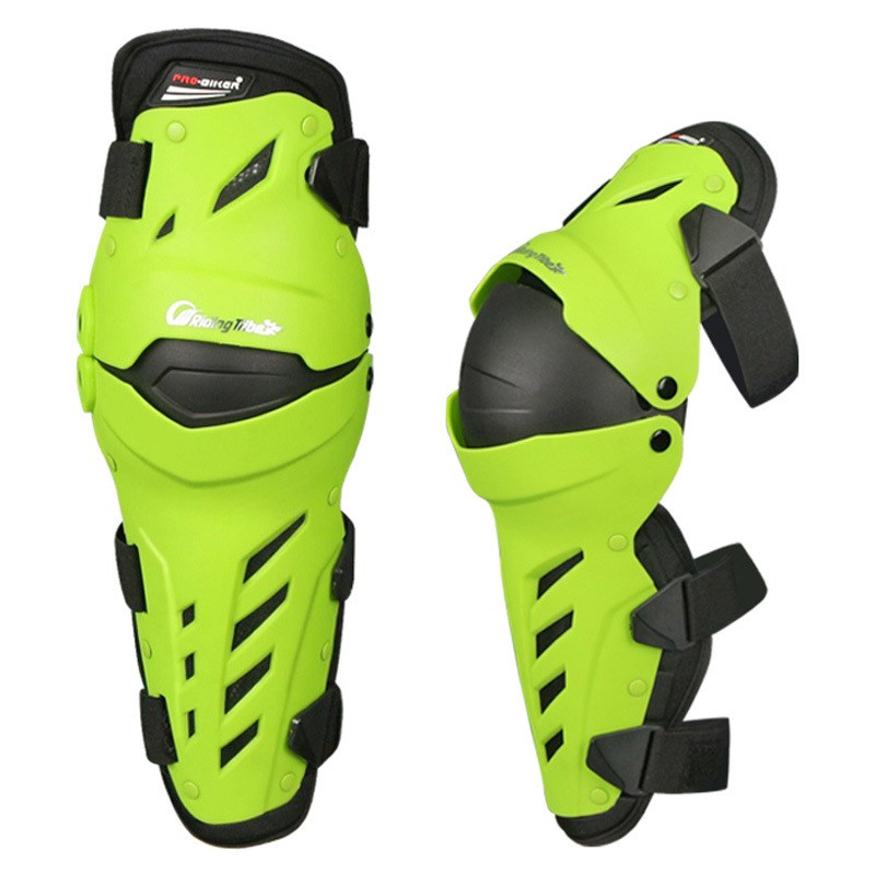 夏季摩托车护具防风越野骑行护膝腿骑士防摔全套护甲装备四季通用