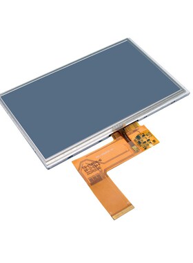 7寸TTL 40Pin 800*480车载导航人机界面 电阻触摸一体 液晶触摸屏
