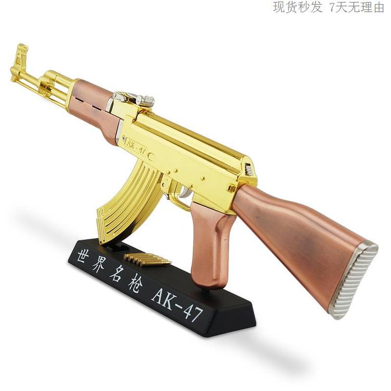 阿卡47仿真玩具金属1:2.05金属真合金枪高精阿卡ak一47模型ak步枪