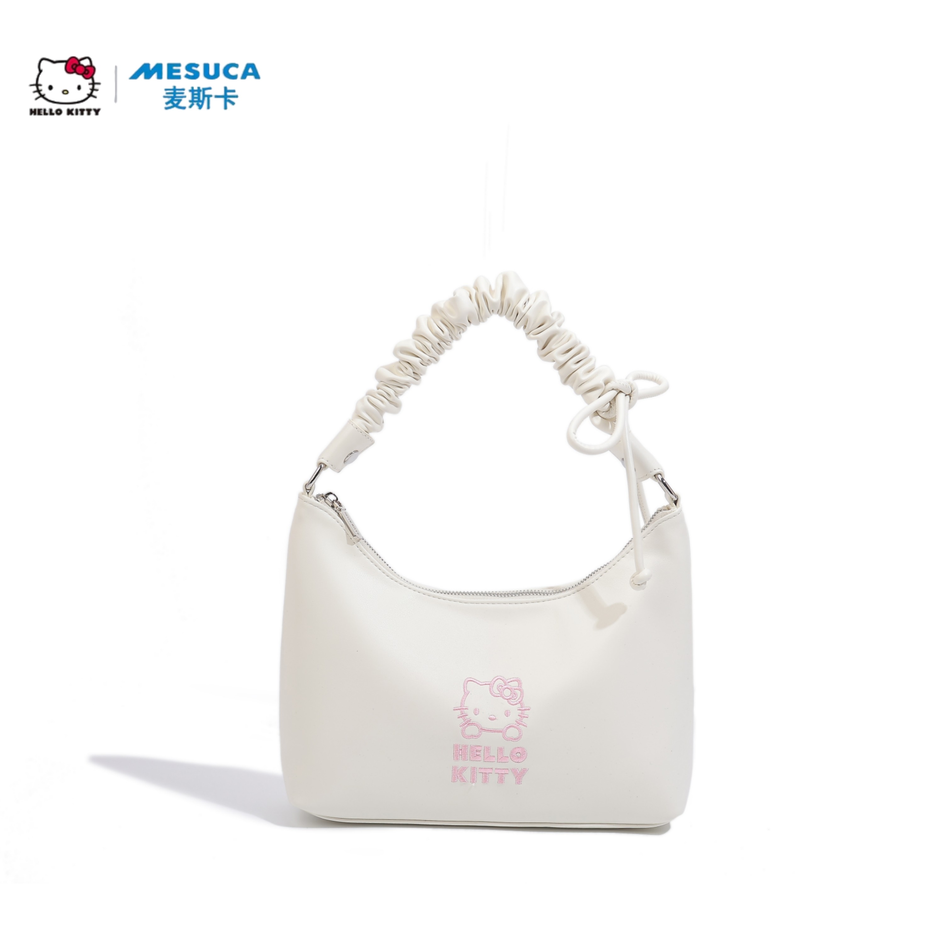 三丽鸥HelloKitty托特包包女时尚褶皱腋下包小香风休闲单肩手提包,箱包皮具/热销女包/男包,托特包,淘宝优惠券,粉丝福利购,淘宝优惠卷