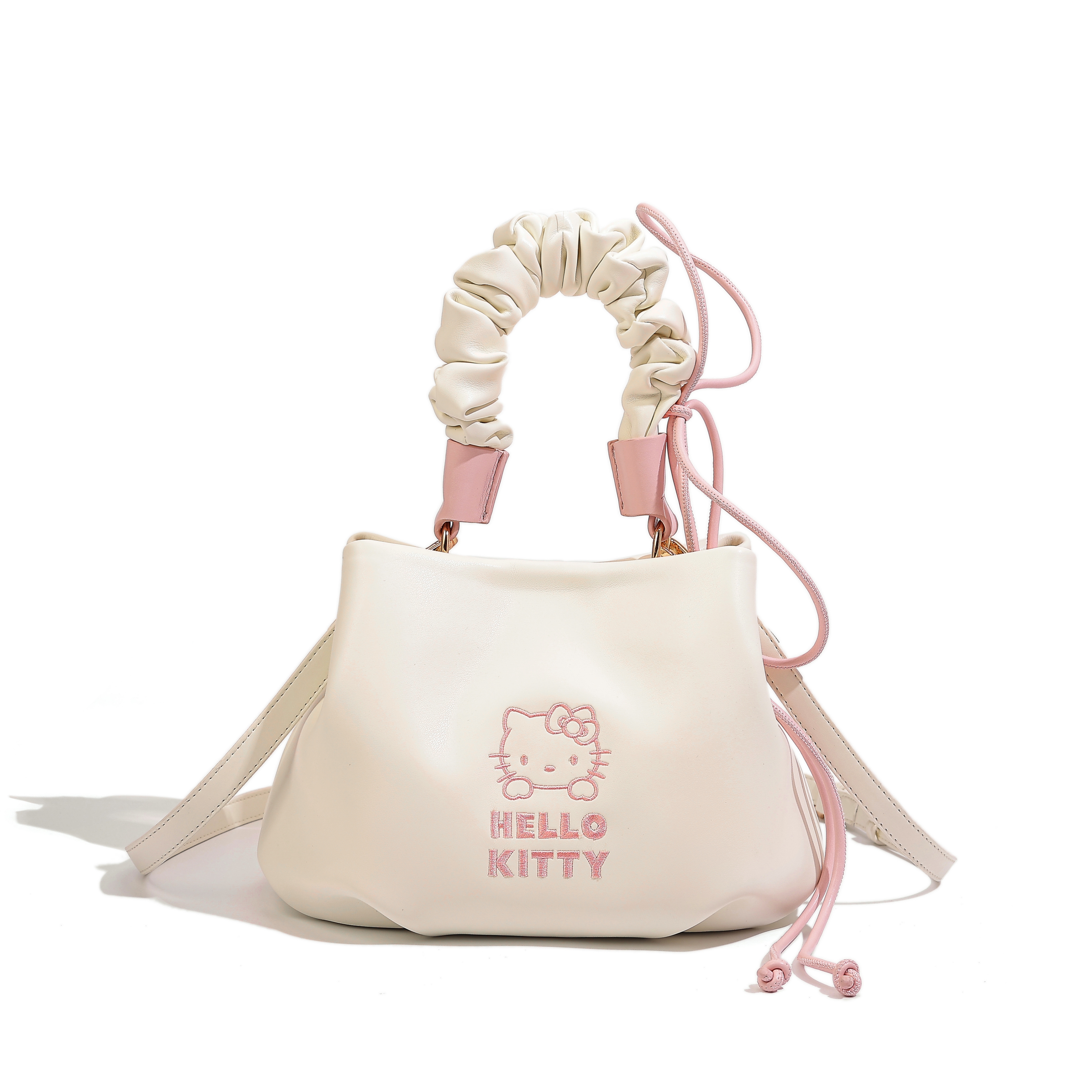 HelloKitty时尚百搭小香风水桶包