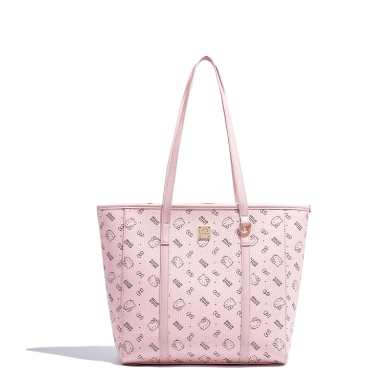 HelloKitty时尚印花大容量托特包