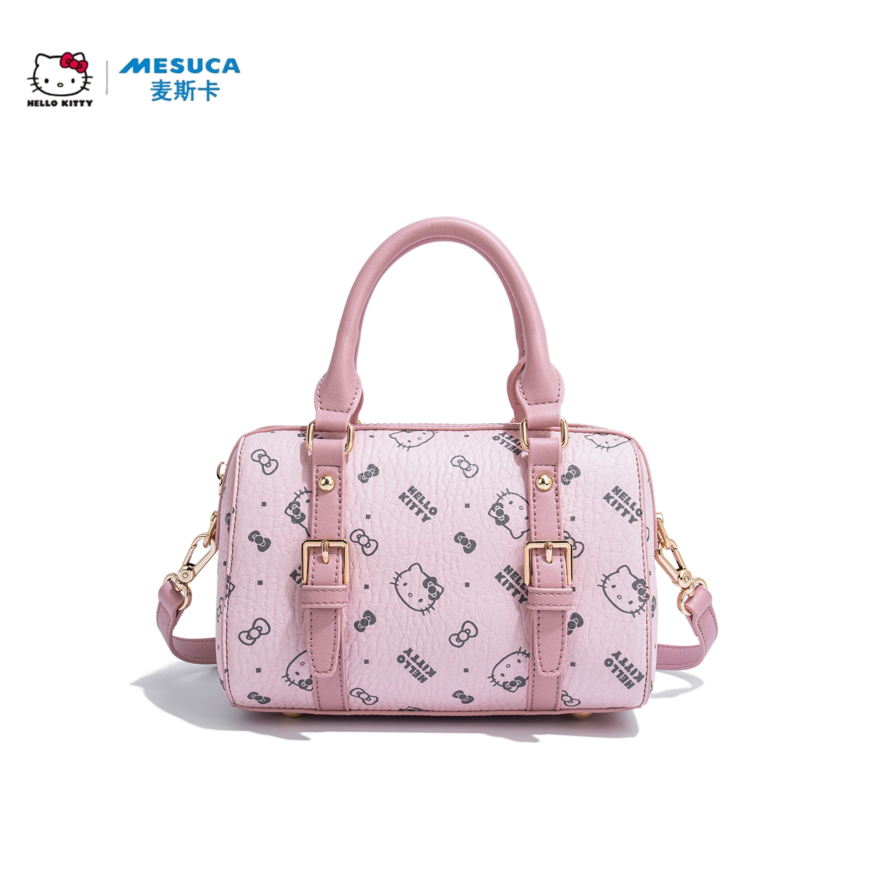 三丽鸥HelloKitty波士顿包时尚印花手提包女欧若风单肩斜挎枕头包,箱包皮具/热销女包/男包,通用款女包,淘宝优惠券,粉丝福利购,淘宝优惠卷