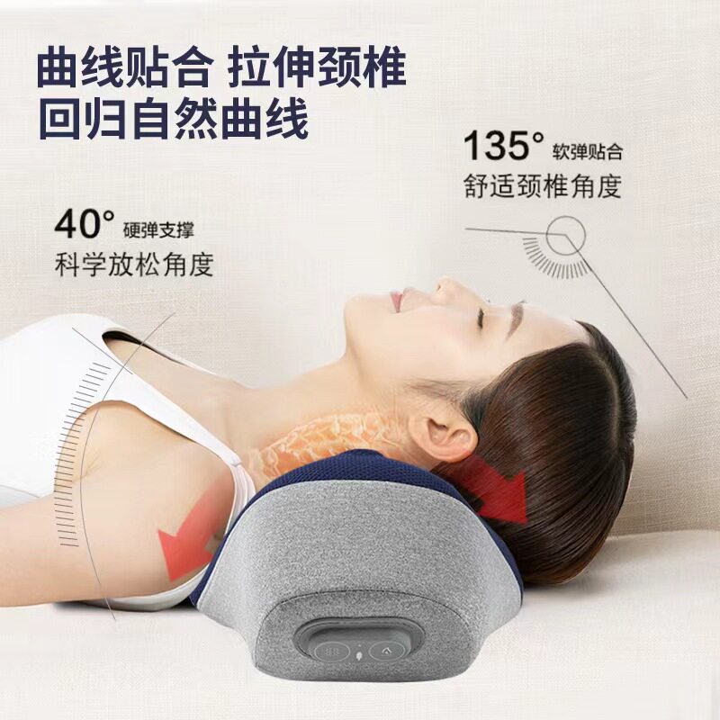 颈椎按摩器背部腰部全身多功能靠垫家用肩颈仿生脖子揉捏按摩枕