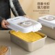 食品级抗菌不锈钢装 米桶家用防虫防潮密封米缸米箱面粉大米收纳盒