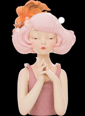 国王花园mini 白夜童话可米生活贾晓欧艺术品软装饰品女生日礼物