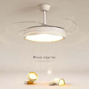隐形风扇吊灯led吸顶灯2024新款 主卧灯客厅餐厅房间卧室书房灯具