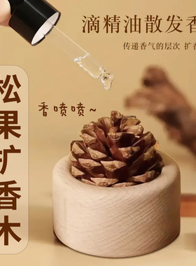 【松果扩香木】天然散香超持久