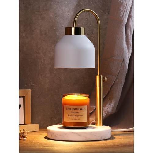 融蜡灯轻奢北欧香薰灯无火插电融烛灯定时加热蜡烛灯客厅装饰台灯