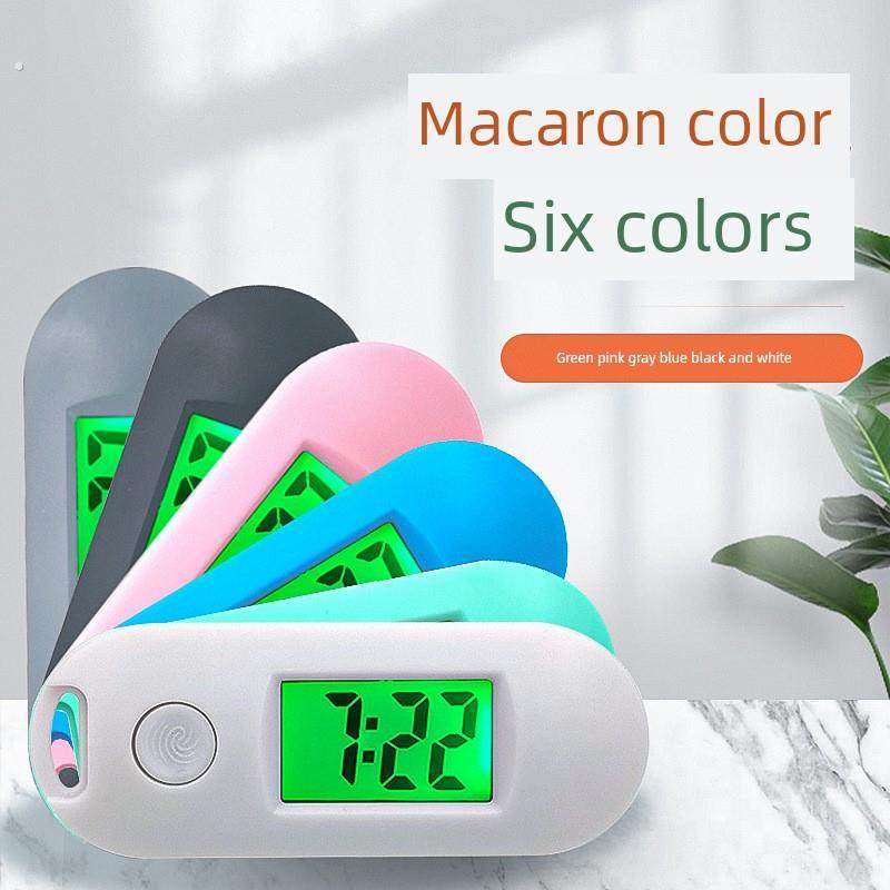 夜光小挂表学生便携式迷你数字小时钟桌面工作考试时间表静音时钟