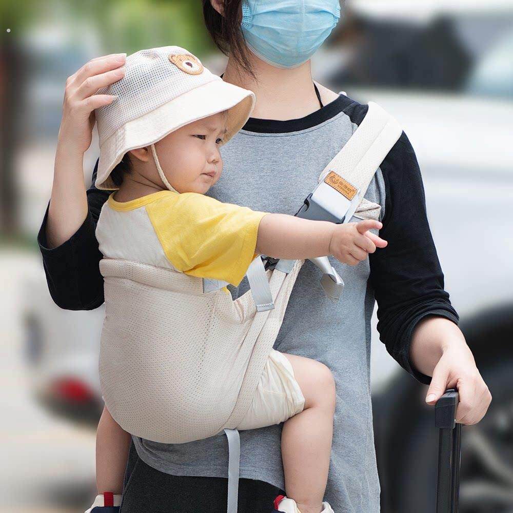 新款宝宝背带外出抱娃神器解放双手婴儿坐凳腰凳多功能四季通用
