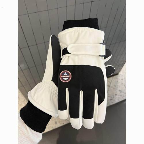 保暖手套女加厚冬季骑车棉男冬天防风骑摩托车电动车防水防寒加绒