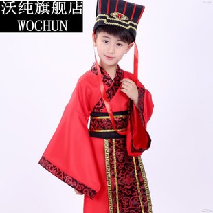 儿童愚公移山雷神服装演出服舞台剧服装童话剧表演服儿童古装