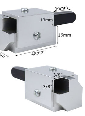 木门合页导向板开槽定位器锁舌开孔木工安装锁固定打孔钻孔工具