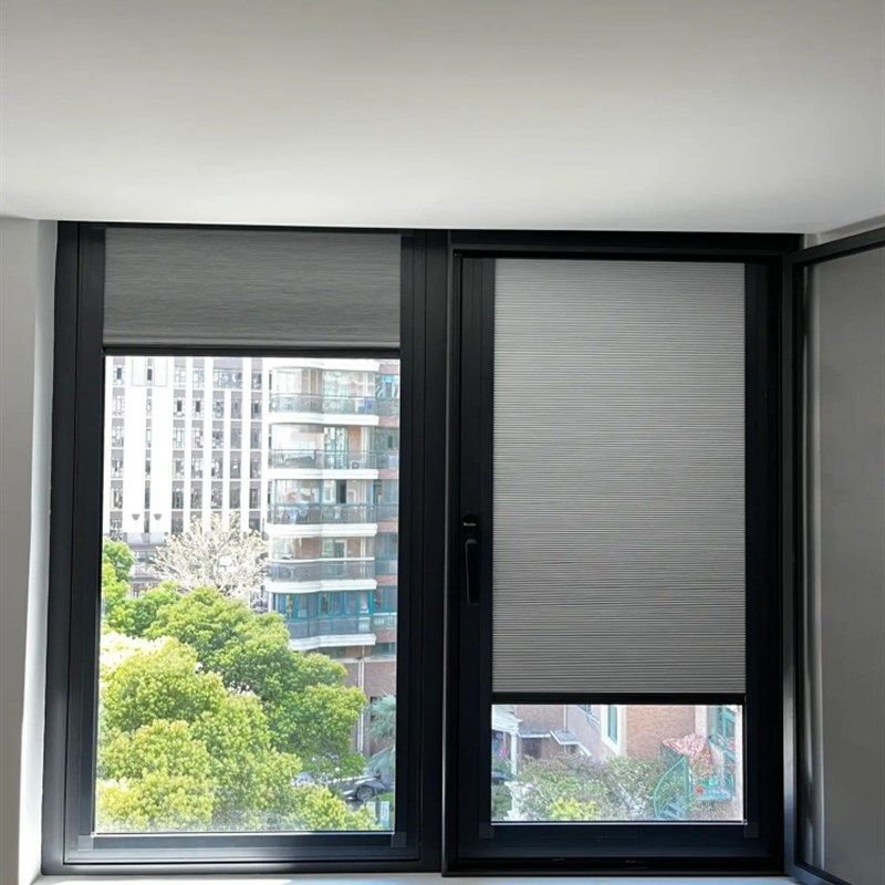 内开窗专用蜂巢窗帘定制框内隐形遮光帘卫生间厨房内嵌边框百叶帘,居家布艺,蜂巢帘,淘宝优惠券,粉丝福利购,淘宝优惠卷