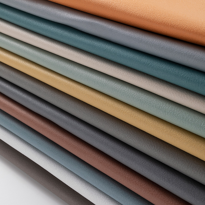 强防水科技布面料油蜡皮沙发布料加厚防刮麂皮绒沙发套抱枕仿皮布