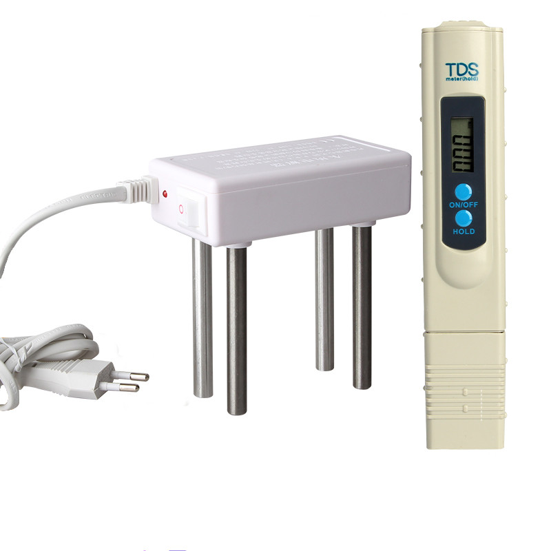 白色水质电解器+2键TDS笔测试笔+水质检测自来水水质检测笔套装